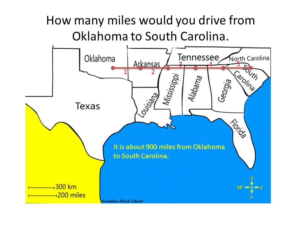 900 km in outlet miles